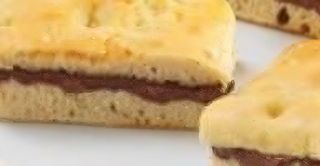 Focaccia con Nutella