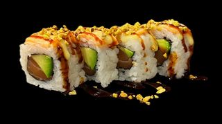 227.URAMAKI SAKE PISTACCHIO