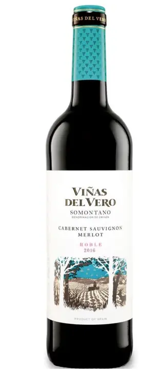 Botella De Vino Viñas Del Vero Tinto (750 Ml.)