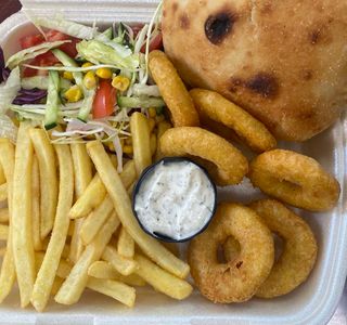 Posni tanjir sa lignjama