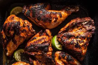 1/4 Poulet Grillé 