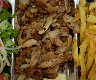 KEBAB NO PRATO