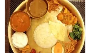 Prawn thakali thali