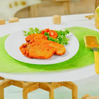 Plat Escalope Pané