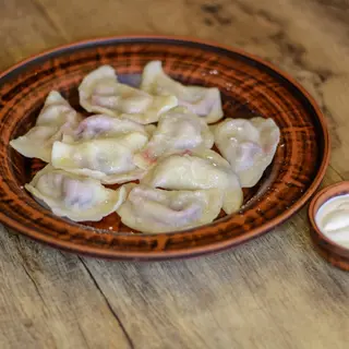 Вареники з полуницею (250г/10шт)