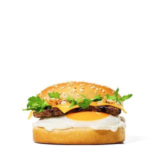 Breakfast Beef Burger
