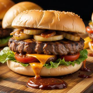 Hamburguesa French BBQ