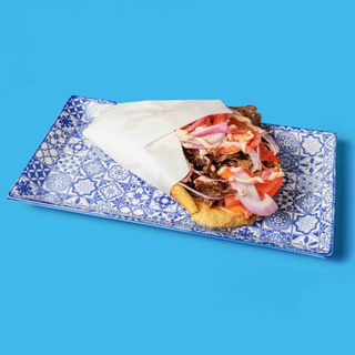 Pita gyros di agnello