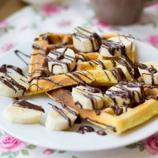 Gaufre Chocolat Banane