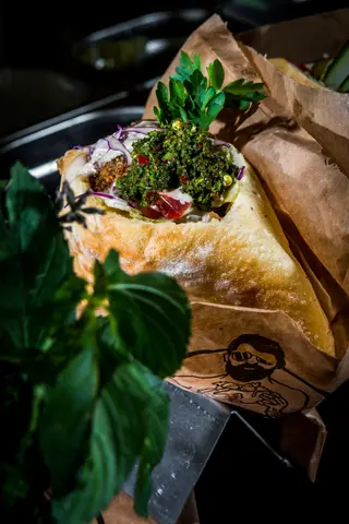 Beef falafel
