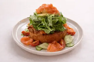 French Toast cu somon