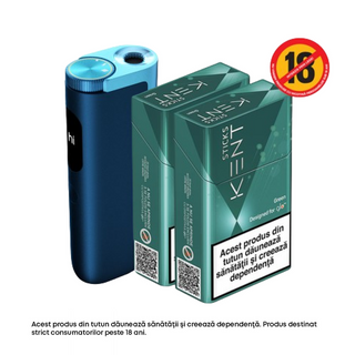 Starter Kit glo™ Hyper PRO Lapis Blue + Kent designed for glo™ Green