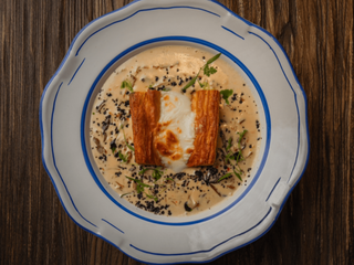 Сирно-грибний суп