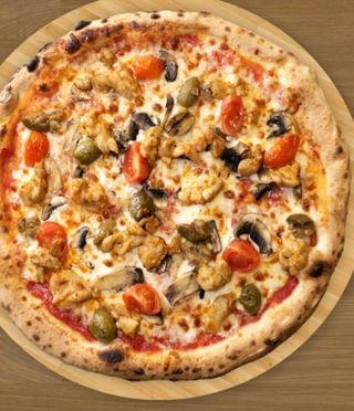 Pizza de pollo (30 cm.)