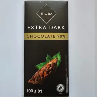 Шоколад Екстра темний 90% (100 г)