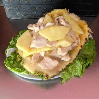 Galinha com Ananás Natural