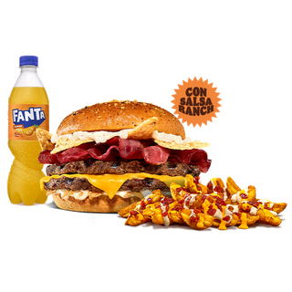 Menú Combo Wild Ranch Doble Carne