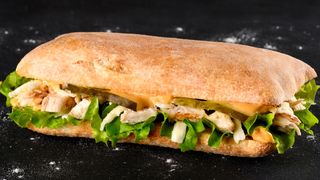 Kanapka z Kurczakiem na Ostro