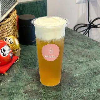 JASMINE CREAM TEA  芝士奶盖绿茶