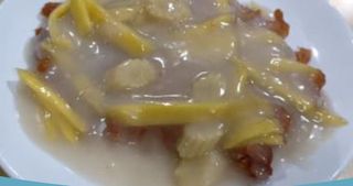 814 Pollo fritto con mango 