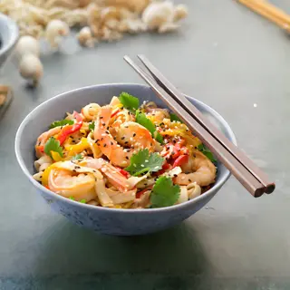Рамен с морепродуктами