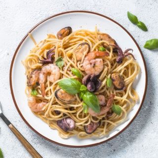 Spaghetti Aux Fruits De Mer