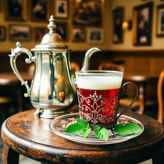 Thé à la menthe