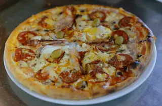 Pepperoni pizza