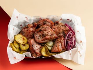 Шашлик з свиного ошийка (100g)