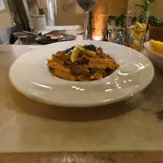 Biftek pasta