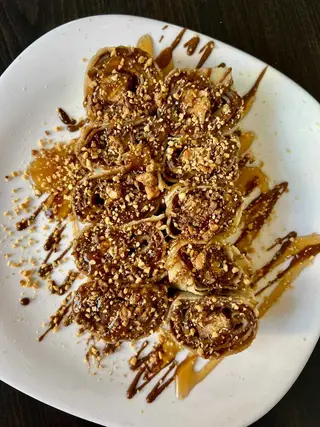 Palačinka Sushi Snickers 50cm