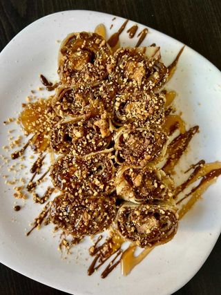 Palačinka Sushi Snickers 50cm