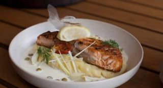 Стейк из семги