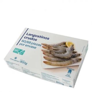 Langostinos Crudos 800 Gr.