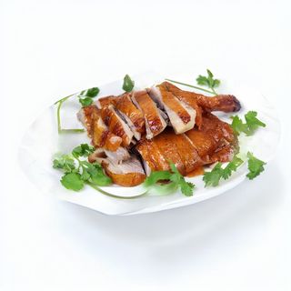 Pato frito estilo japonés