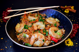 Wok Orez Creveți Sos Teriyaki