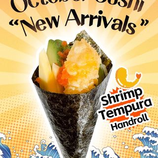 Temaki de langostino