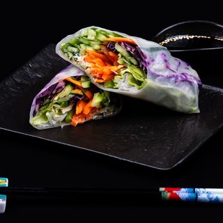 სფრინგ როლი კრევეტით