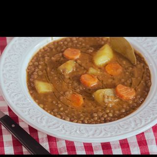 Lentejas con verdura