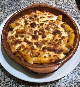 Rigatoni al horno