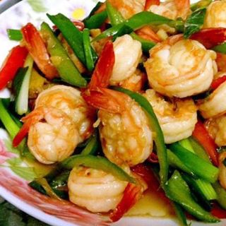 37. Gambas Con Guindillas