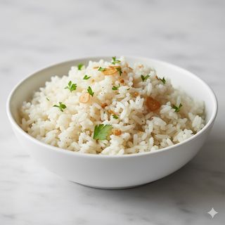 Arroz blanco salteado (500 g.)