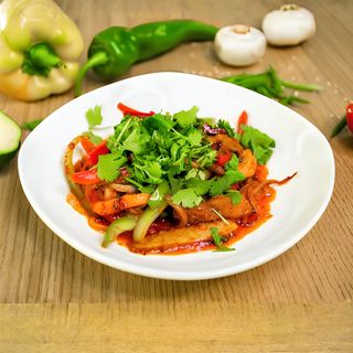 Требуха жареная