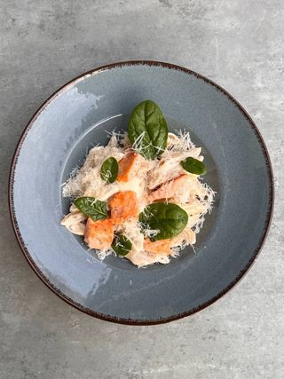 Паста з лососем