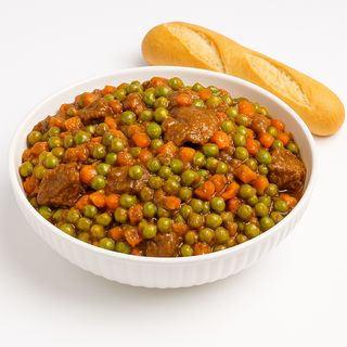 Petit Pois Viande De Bœuf + Pain
