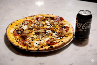 Menù pizza gluten free e bibita