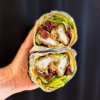 Fried Chicken Cesar Wrap