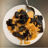 2222 Пържени китайски гъби и бамбук (700г)