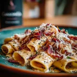 Carbonara al estilo romano