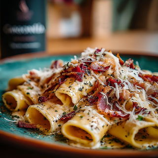 Carbonara al estilo romano